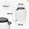 Garronda 90L avec robinet et anneau de pression Fût à col Voir les images du produit 2