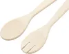 Set mit 2 Salatlöffeln aus Holz, Länge 25 cm Produktbild-Vorschau 2
