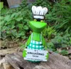 Handbemalter Metall Zaunhocker Frosch mit Kochmütze und Produktbild-Vorschau 4