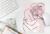 MuchoWow® Mauspad Mousepad Menschen - Pastell - Liebe - Produktbild-Vorschau 5