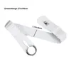 OKWISH Damen Gürtel Weiß 6 cm Breit, Elastischer Produktbild-Vorschau 5