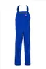 A blue pair of overalls is shown against a white background. Anteprima dell’immagine prodotto