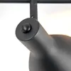 Deckenleuchte - Schwarz - Metall - 4-flammig - B 84,5 cm Produktbild-Vorschau 9