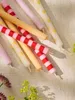 Ib Laursen Kerze schmal hoch mit gelben Blumen Produktbild-Vorschau 4