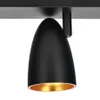 OVO 4 Black Gold plafoniera spot quadrupla, nastro, IP20, Anteprima dell’immagine prodotto 4