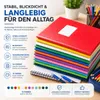 15x bunte Hefthüllen A4 – Heftumschläge & Heftschoner für Produktbild-Vorschau 5