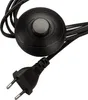 Netzkabel 3 m Eurostecker + Fußschalter 300 SW C7 schwarz Produktbild-Vorschau 3