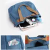 Handtasche Damen Canvas Schultertasche Multifunktionale Produktbild-Vorschau 6