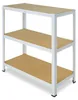 shelfplaza HOME 115x100x60 cm Schwerlastregal in weiß mit 3 Produktbild-Vorschau 5