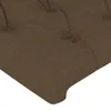 vidaXL Kopfteil mit Ohren Dunkelbraun 103x16x118/128 cm Produktbild-Vorschau 5
