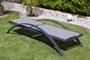 Sonnenliege Gartenliege DONNA aus Aluminium Lehne 4 Fach verstellbar Produktbild-Vorschau