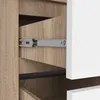 Kleiderschrank AKORD S90 mit Aufsatz Sonoma-Eiche 90 cm 2 Produktbild-Vorschau 5