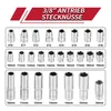 Metrischer Steckschlüsselsatz 1/4" 3/8" 1/2" (171-teilig) Produktbild-Vorschau 6