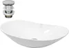 Lavabo LuxeBath Lavabo da appoggio ovale, 64x36,5x13 cm, Anteprima dell’immagine prodotto 1