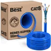 B.E.S.T. 100 m CAT 8.1 Netzwerkkabel S/FTP 40 Gbit/s 2000 Produktbild-Vorschau 1