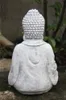 Schöner Buddha mit Schale aus Steinguss perfekt für den Produktbild-Vorschau 3