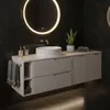 RODAN | Skriňa pod Umývadlo - Béžová - 140 cm - S doskou Náhľad obrázku produktu 2