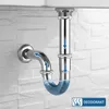 Siphon für Waschbecken G 1 1/4 Zoll, Edelstahl Produktbild-Vorschau 8