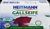 The image shows the front of a product box for Heitmann Gallseife. Produktbild-Vorschau