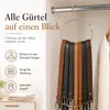 Gürtelring Metall für Kleiderschrank Ø 15 cm Gürtelhalter Produktbild-Vorschau 3