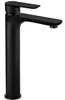 Mitigeur de lavabo Alfa, haut, noir (745710-70) Voir les images du produit 1