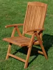 ALEOS. Teak Design Hochlehner Gartensessel Gartenstuhl Produktbild-Vorschau 5