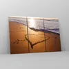 Bilder auf glas - Sommer Meer Sand Strand - 165x110cm - Produktbild-Vorschau 4