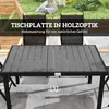 Outsunny Sitzgruppe klappbar 7tlg. Balkonset 1 Tisch+6 Produktbild-Vorschau 7