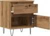 vidaXL Nachttisch Artisan-Eiche 40x35x50 cm Holzwerkstoff Produktbild-Vorschau 4