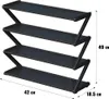 Schuhregal, 4-stufiger Schuh-Organizer für 9–12 Paar Produktbild-Vorschau 5
