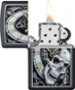 Zippo Totenkopf-Uhr | 29854 | Black Matte | Benzin | Produktbild-Vorschau 2