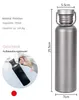 Reintitan Sportflasche Outdoor Trinkflasche, leichte Produktbild-Vorschau 6