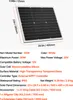 VEVOR solárny panel 12V monokryštalický solárny panel, 50W, Náhľad obrázku produktu 7