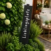 UNUS Gartenstecker Metallschild Lieblingsplatz aus Metall Produktbild-Vorschau 2
