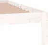 vidaXL Posteľ z masívu biela borovica 140x190 cm Náhľad obrázku produktu 6