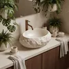 Aufsatzwaschbecken Rea Mika Beige Produktbild-Vorschau 4