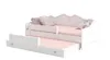 Lit de fille 80x160 avec lit gigogne & deux matelas Lit Voir les images du produit 4