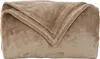 vidaXL koc polarowy camel 150 x 200 cm Podgląd zdjęcia produktu 4