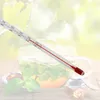Thermomètre à thé en bois avec colonne en verre . Voir les images du produit 4