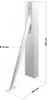 Ancoraggio antibufera Wiltec in acciaio 650 x 290 mm, Anteprima dell’immagine prodotto 6