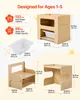 Montessori Tisch- und Stuhlset - Kindersitzgruppe aus Holz Produktbild-Vorschau 2