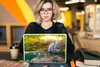 MuchoWow® Laptop Aufkleber Sticker Cover Natur - Wasserfall Produktbild-Vorschau 5