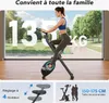 Vélo d'appartement magnétique pliable, MERACH, 16 niveaux, Voir les images du produit 7