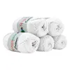 Strickgarn Baumwolleel Uni 5 x 100g Häkelgarn Strickwolle Produktbild-Vorschau 1