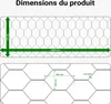 Filo per voliere Wiltec 25 x 0,5 m, filo per conigli con Anteprima dell’immagine prodotto 9