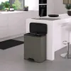 Curver Tretmülleimer Deco Rechteckig 65L Grau Produktbild-Vorschau 5