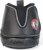 The back view of a black horse boot. Náhled obrázku produktu