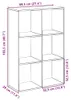 vidaXL Pokojová knihovna Artisan dub 69,5x29x103,5 cm Náhled obrázku produktu 7