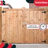 KOTARBAU® 2er Set Kreuzgehänge T-Scharnier 150 mm Dekorativ Produktbild-Vorschau 6