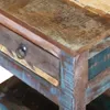 vidaXL Table d'appoint avec 1 tiroir Vieux bois massif Voir les images du produit 9
